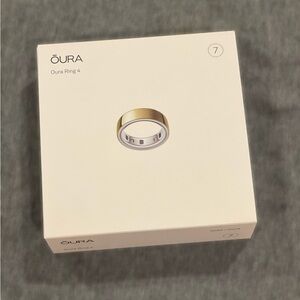 Oura Ring Gold Gen 4 Size 7